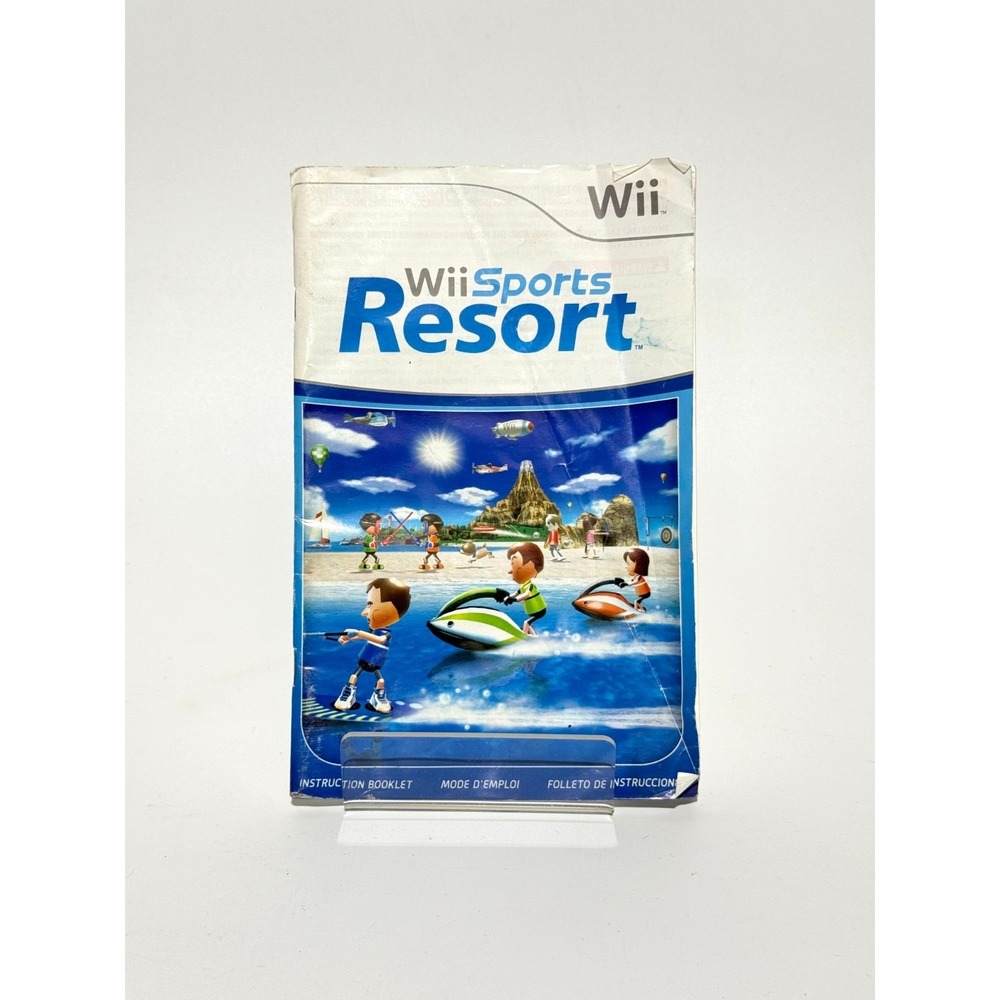 Wii Sports Resort Nintendo Wii Instruction Manual Only